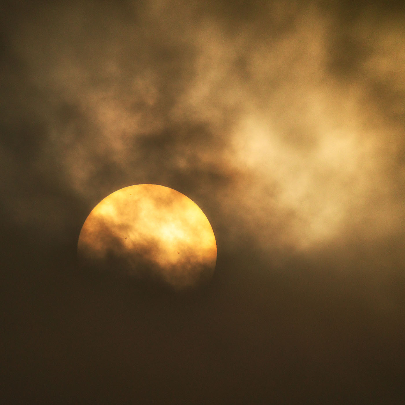 fotografowanie tarczy słonecznej