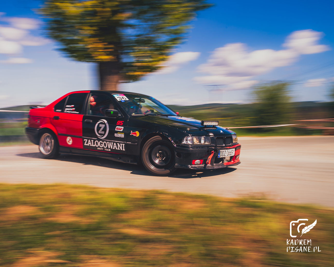 jak fotografować samochody rajdowe