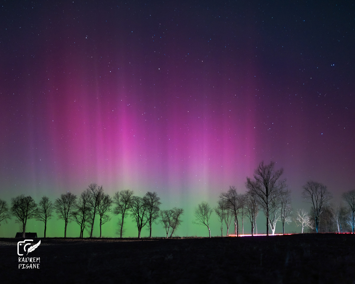 fotografia zorzy polarnej